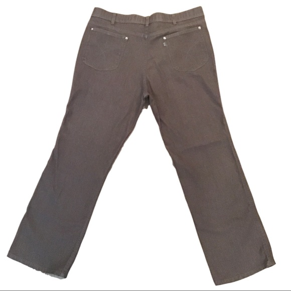 RARE Vintage Levi’s USA Cotton & Stretch Yarn High Waist Wide Leg Jeans/Pants - Picture 3 of 10